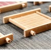 Natiform Bamboo Coasters Set of 4 Stylish Lightweight Tea Holder