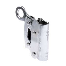 15KN Safety Outdoor Rock Climbing Caving Arborist /8'' Rope Grab with 21mm Eye Fall Gear Equipment