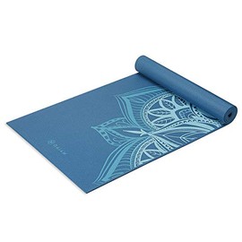 Gaiam - Alfombrilla de yoga, 6 mm, extra gruesa, antideslizante, de primera calidad, para todo tipo de yoga, pilates y ejercicios en el suelo (68...  