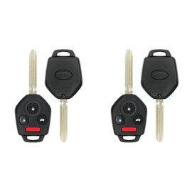 Replacement Keyless Remote Head Key Fob for Subaru Forester 2014-2018 FCC CWTWB1U811 2AOKM-SB3 Part Number 57497-FJ230 57497FJ230 57497-AL00A 57497-FJ021 57497-FJ020 Pack of 2