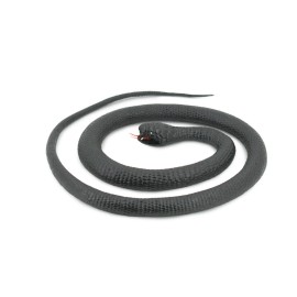 Collectible Wildlife Gifts Black Mamba Snake, Bendy Rubber Snake Toy, Realistic, Gag Gift, 42" WR25 BB316