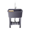 CUBELLIN Utility Sink Laundry Tub 48L Freestanding Utility Sink with