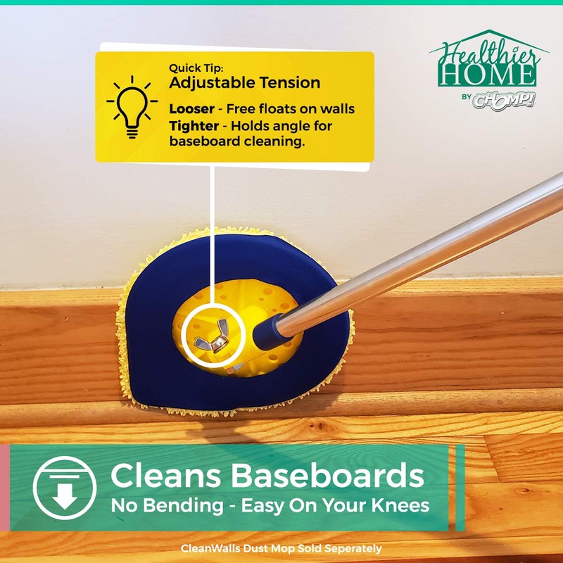 CHOMP! Paquete de repuesto para fregona de microfibra: 5 minutos