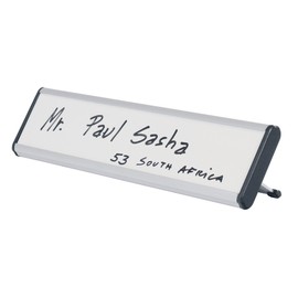 Bi-Silque NPL01011 Table Name Plates; Wipe Clean and Dry