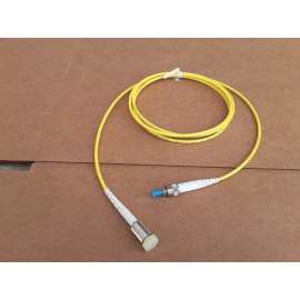 CORNING US MADE D4   to   FC     single mode  fiber optic  cable  1M