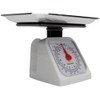 Norpro 22Lb Food Scale Removable Metal Tray, One Size, Shown