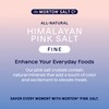 Morton All-Natural Himalayan Pink Salt, Fine, (17.6 oz), 2-Pack, Perfect