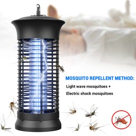 Electric Fly Gnat Killer Lamp Pests Fly Insect Trap Mosquito Bug Zapper Indoor
