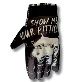 Live Fast Show Me Your Pitties Motorcycle Gloves for Men Bike Gloves Dirt Bike Gloves Riding Gloves Dirt Bike Gear Motorcycle Gear for Men Motorcycle Gear for Women Biker Gloves - S
