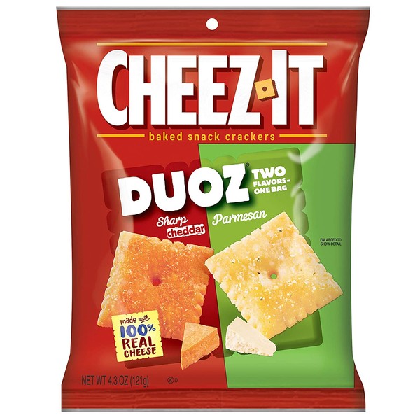 CheezIt Duoz Sharp Cheddar Parmesan (Pack of 6)