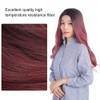 Women's Wig Long Pink Wavy Synthetic Hair Heat Resistant Cosplay