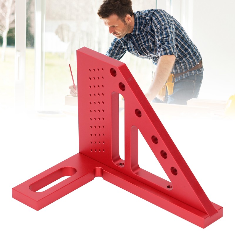 Hole Position Scribing Ruler 3D 22.5‑90° Multi Angle Measuring Square