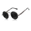 KINGSEVEN Runde Sonnenbrille Herren Polarisiert Klassische Retro Gothic Steampunk Sonnenbrille