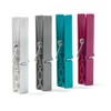 Domopak ® Pack of 12 Plastic Clothes Pegs for Clothes