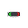 Operitacx 4pcs Slider Indicator Privacy Sign for Vacant Occupied Status