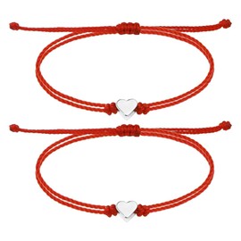 Red String Bracelet for Protection Good Luck Adjustable String Bracelets 7 Knots Bracelet Protection Gifts for Women