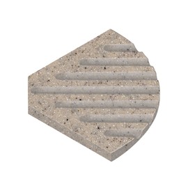 Transolid SOAPDISH03-A0 Decor 5-1/2-Inch Corner Soap Dish, Desert Earth