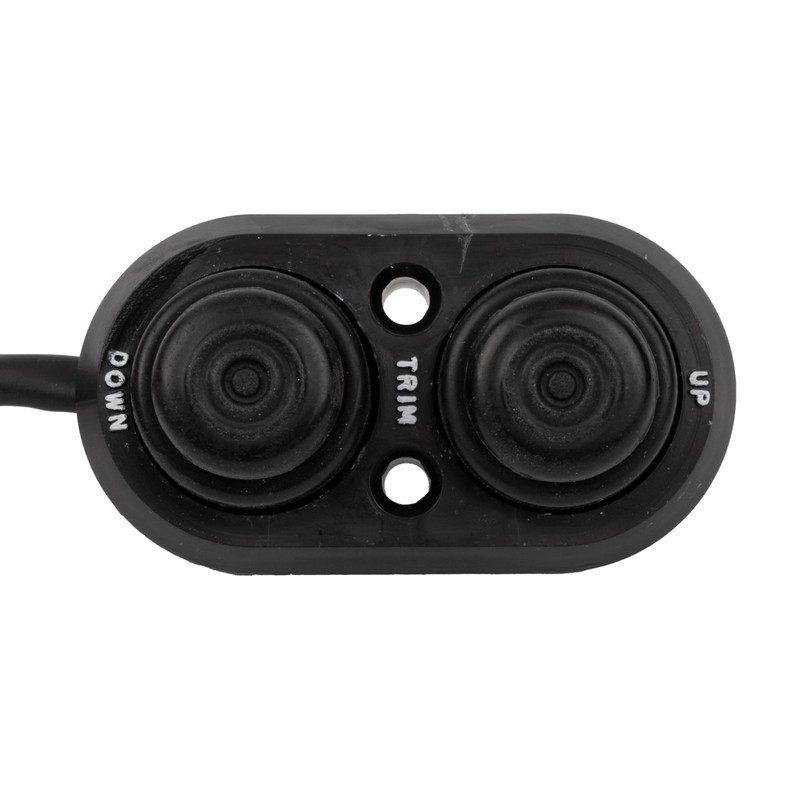 T-H Marine TTC-1-DP Push Button Transom Trim Switch, Black
