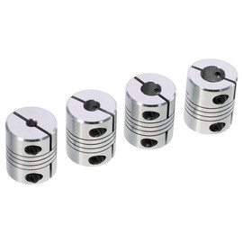 Fudeshe Stepper Motor Coupler,Shaft Coupling,25mm Diameter Joint Connector,Diameter Stepper Motor Couple for 3D Printer(Inner hole 8 x 12mm)