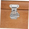 ABOOFAN 4pcs Stainless Steel Butterfly Latch Heavy Duty Toggle Latches