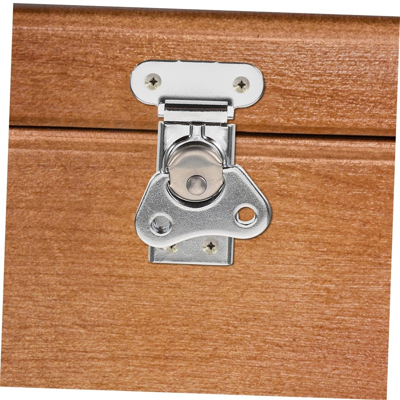 ABOOFAN 4pcs Stainless Steel Butterfly Latch Heavy Duty Toggle Latches