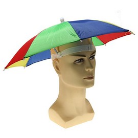 Multicolor Sun Umbrella Camping Headband Fishing Camping Trekking