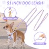 Lukovee Puppy Harness and Leash Set, No Pull Lightweight Soft