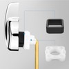 Toilet Handle Replacement Kit, Front Mount Universal Toilet Lever Flush