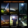 Rechargeable Led Flashlight High Lumens,30W Super Bright Flashlight,2000 Lumen Magnetic