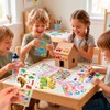 35 Hojas Pegatinas para Niños, Calcamonias para niños y niñas