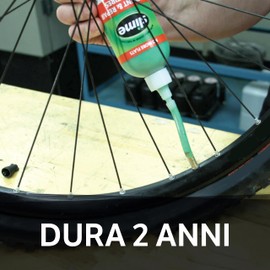 Slime 10026 Sigillante per Camera d'Aria Antiforatura per Bici, Prevenire e Riparare, per Tutti i Tipi di Bicicletta, Non Tossico, Ecologico, Flacone da 473 ml