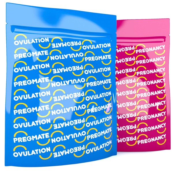 PREGMATE 60 Ovulation and 30 Pregnancy Test Strips Predictor Kit