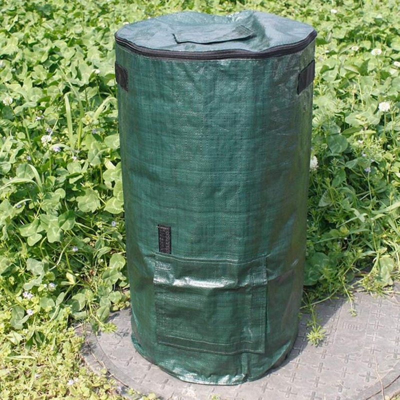 Surenhap Compost Bag PE Compost Container Organic Compost Bag Bin