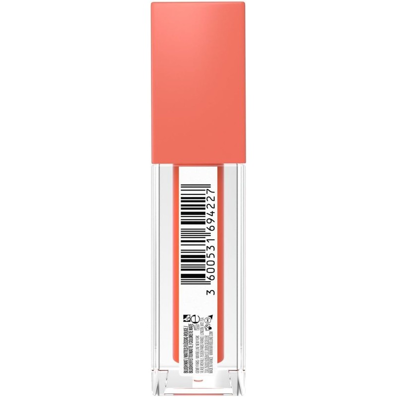 Maybelline SunKisser Rubor Líquido Mate Peachy Quench, Efecto Sunglow Durazno