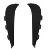 Gloss Black Front Bumper Fog Grille Ari Vent Cover Trims