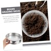 BIUDECO 1pc Fine Mesh Soil Sieve Multi-Purpose Kitchen Sifter Stainless