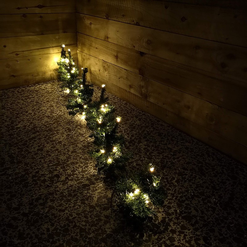 Premier Pre-Lit Christmas Tree Pathway Lights, 6 Pack, Green