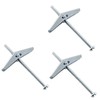 Jersvimc 10Pcs 3/16 x 3 Inch Round Head Toggle Bolt