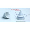 Moa Feteli for Prime Salt, Made in Japan, unglazed octagonal