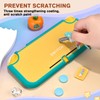 DLseego Case for Switch Lite, Anti Scratch Frosted Translucent White
