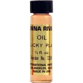 INDIO Anna Riva Oil- Lucky Play 1/4oz~ for Anointing Candles, Charms & Altar Tools ~