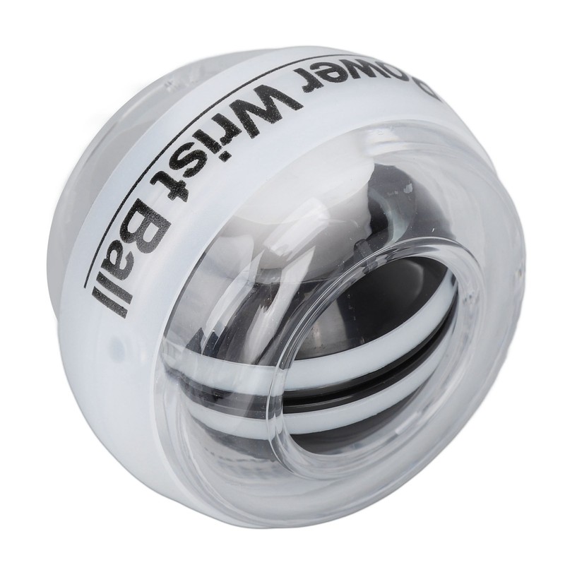 White Wrist Trainer Ball Auto Start Wrist Strengthener Gyroscopic Forearm