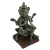 Aquarium Buddha Statue Decoration Resin Aquascaping Fish Tank Meditating Buddha