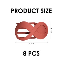 8 Pieces For Women'S Hairpins, Fashionable And Simple Hair Accessories, Hairstyle Fixing Tools, Hairstyle Decorations.