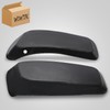 WOWTK Waterproof Saddlebag Speaker Audio Lid Bras,PU Leather Saddlebag Speaker