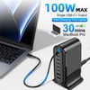 USB C Charger, 500 W Fast Charger, 9 Port Charging