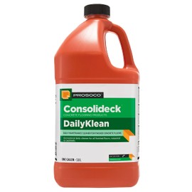 Prosoco DailyKlean | Economical daily maintenance cleaner for concrete floors - Trusted by Professionals (1-Gallon)