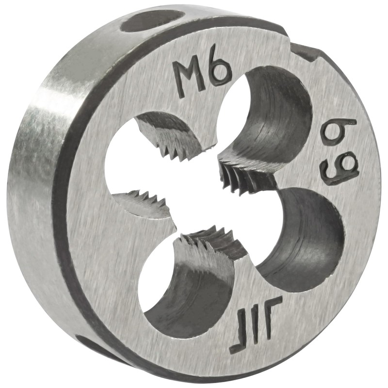 Aceteel M6X1.0 Hand Tap and Die Set, M6X1.0mm Metric Threading