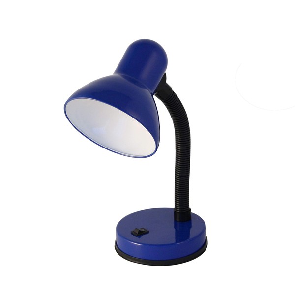 VELAMP E27 Table Lamp, Blue