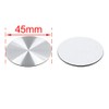 sourcing map Set of 4 45 mm Silver Car Wheel